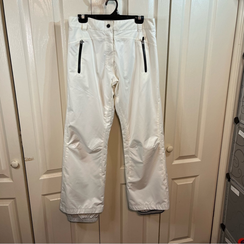 Obermeyer White Boot Cut Pants